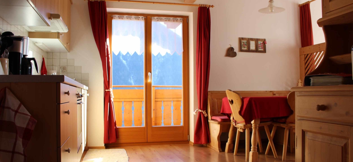 Innenansicht Ferienwohnung Aussermair Hof Ahrntal